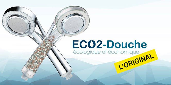 Douchette économique/écologique anti-calcaire/anti-tartre