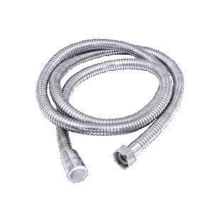 Flexible de douche en métal 150 cm : souple, ultra résistant, avec embouts standards 15/21 pour une installation facile et durable.